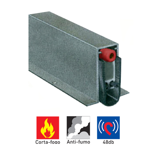 Veda portas para portas correr